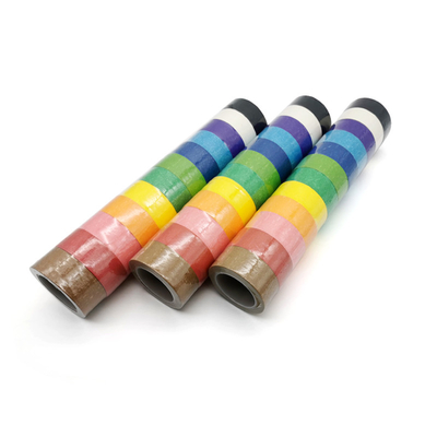 ขนาดที่กำหนดเอง Multicolor Residue Free Masking Tape สำหรับ Spray Paint