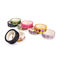 รูปแบบอาหาร Washi Paper Tape, Yellow Washi Tape Assortment DIY Masking