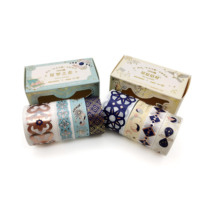โรงงานยางไม่มีสารตกค้างกันน้ำลายน่ารักเทป Washi สีทึบ