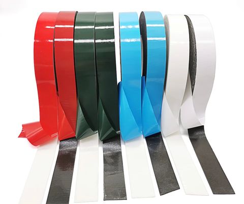 สะอาดต่อสิ่งแวดล้อม ยอมต่อความร้อน EVA Foam เทปติดต่อสองด้าน สําหรับการปิดกระปุก