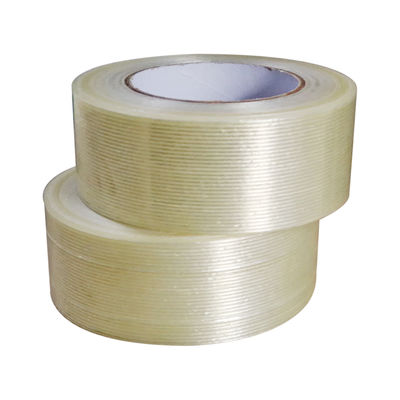 เทปไฟเบอร์กลาสชนิดเส้นใยเดี่ยวกันน้ำ หนา 150 ไมครอน ขนาด 48 มม. * 40 ม. สำหรับการรวมกลุ่ม