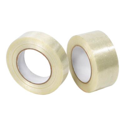 เทปไฟเบอร์กลาสชนิดเส้นใยเดี่ยวกันน้ำ หนา 150 ไมครอน ขนาด 48 มม. * 40 ม. สำหรับการรวมกลุ่ม