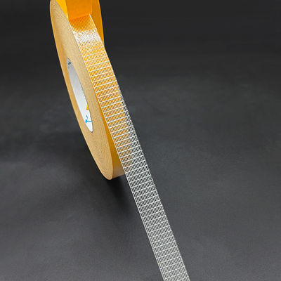 เทปไฟเบอร์กลาสสองหน้า หนา 220 ไมครอน แรงดึง 45 ปอนด์/นิ้ว และพลังยึดเกาะ ≥24 ชั่วโมง สำหรับใช้งานในอุตสาหกรรม