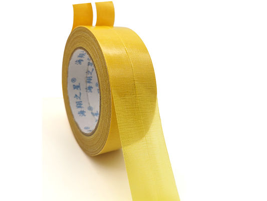 Wholesale Price Hot Melt Carpet Tape Double Sided Rubber Adhesive Pressure Sensitive Hot Melt Ginger Free Sample for Masking