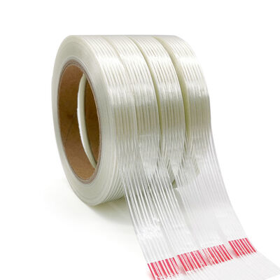 High Strength Filament Tape Mono Reinforced Packaging Tape For Heavy Bundling Shipping