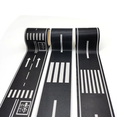 48mmx5m DIY Creative Traffic Road Washi Tape สำหรับของเล่นเด็ก Car