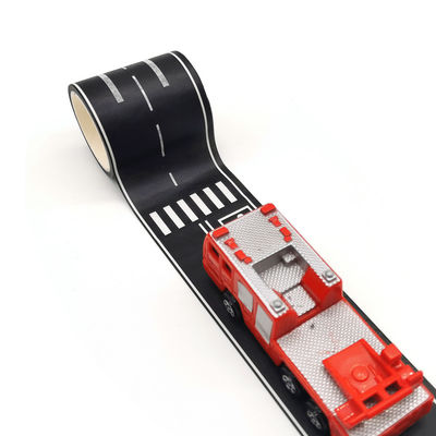 48mmx5m DIY Creative Traffic Road Washi Tape สำหรับของเล่นเด็ก Car