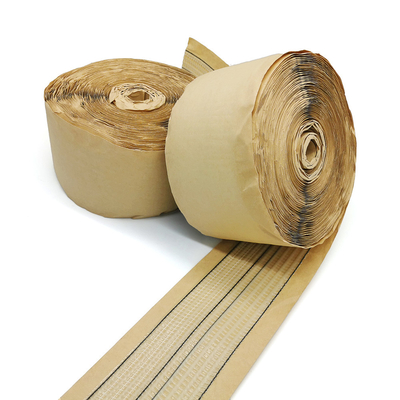 กระดาษคราฟท์ด้านเดียว Hot Melt Adhesive Heat Sealable Curtain Tape