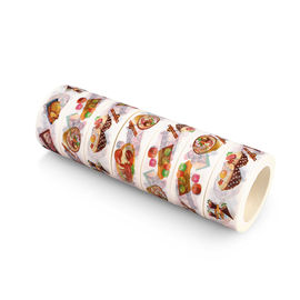 Sticky Washi เทปกระดาษความดันปรับตำแหน่งที่ละเอียดอ่อนโดยไม่ต้องกาวตกค้าง