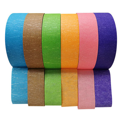 เทปกาวสีเทปกาว / เทปสีกาวร้อนละลายไม่มีเศษเหลือทิ้ง