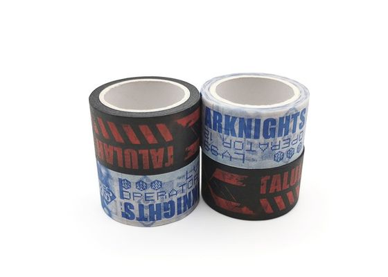 การออกแบบส่วนบุคคลการตกแต่งสีกาวตนเองกระดาษกาวเทป Washi พิมพ์แบบกำหนดเอง