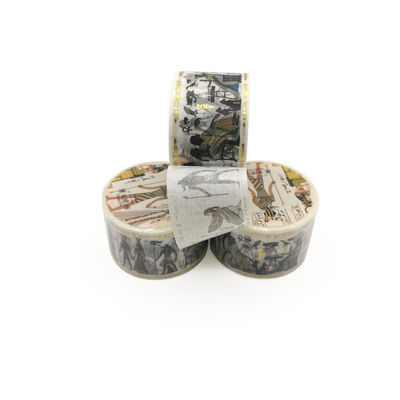 เทป Washi พิมพ์ลายสร้างสรรค์สีสันสดใสสำหรับงานหัตถกรรม DIY DIY