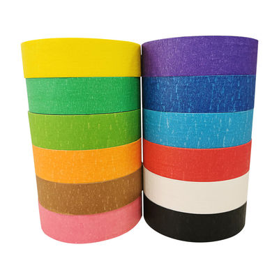 ไม่มีการฉีกขาดด้วยมือ เทปกาวสีต่างๆ สำหรับพ่นสี