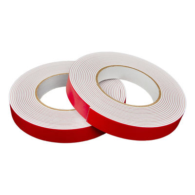 ราคาโรงงานขายส่งเทปโฟม PE สีแดงแรงลอกขนาดใหญ่สำหรับป้ายรถยนต์