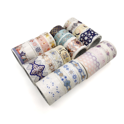 เทป Washi แบบญี่ปุ่นกันน้ำด้านเดียวพิมพ์ลายกราฟิก